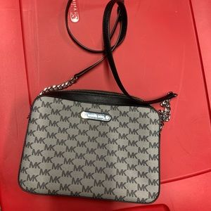 Perfect condition grey MK crossbody bag